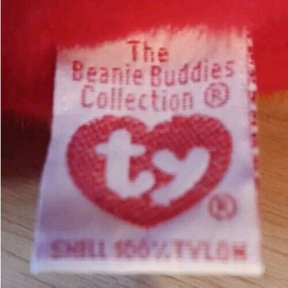 Ty Large Plush Beanie Buddy - Jabber the Parrot 9" with Tags - Picture 5 of 7